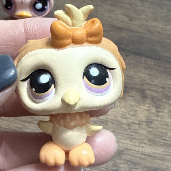 Hasbro LPS Littlest Pet Shop Animal Lot/9 Ostrich Owl Hedgehog Bird Monkey Dog - Picture 7 of 16